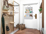 Pet Toy Storage Bag, Foldable Hanging Cat Toy Organizer, Multi-functional Felt Storage Bag for Home V1237-ZY-917-223