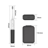 Black Portable Sonic Electric Toothbrush with Travel Case - 5 Modes Magnetic Levitation Motor, USB-C V888-ELOSUNG56304-1
