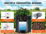 DWC Hydroponics Grow System Deep Water Culture with Top Drip 1 Bucket 20L V952-SSSPXT1T8INKXKB8IV3