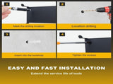 Angle Holder, Carbon Steel Angle Stand, Tool Holder Wall Mount, Efficient Angle V1107-147-49447