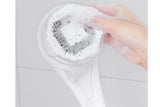 Electric Back Scrubber Body Brush Exfoliating Bath Brush for Shower - Pink V1263-JX-6505-3