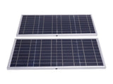200W Solar Panel Kit Aluminum Frame Solar Charger Controller Kit for Off Grid Applications RV Travel V1294-YM0901-3111250089911