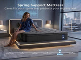 Levitex King Single Mattress 34 cm 5-Zone Pressure Relief Pocket Spring with Reinforced Edge Support MATTRESS-LV-ORION-34-KS