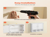 Bathroom Wall Cabinet, 2 Doors & Adjustable Shelf, Over the Toilet Storage Medicine Cabinet Wall V952-BDMJG2JYJGBSOYU70001V0
