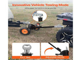 Trailer Dolly, 1500lbs Tongue Weight Capacity, 2 in 1 Trailer Mover with 2 in Ball, 16 in Pneumatic V952-LYSDQYC1500LJYV2YV0