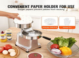 Commercial Burger Patty Maker, 150mm Hamburger Beef Patty Maker, Heavy Duty Food-Grade Stainless V952-HBRBJYSZLBXGJU5I4V0