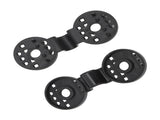 100pcs Shade Cloth Plastic Clips Round Fixing Clips for Greenhouse Outdoor Garden Anti Bird Netting V1294-YM0703-3111230103611
