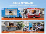 Concession Window for Food Truck, 1220x915 mm Aluminum Alloy Service Window, Up to 85 Degrees V952-SCFWCK4836YCMH67OV0