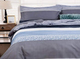 Stripe Elara Ivy Quilt / Doona / Duvet Cover set V745-AQ080651Q3