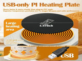 Constant Temperature Coaster with Timer, Electric Mug Warmer for Milk Coffee, Auto Off V1197-JD-070601