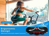 Bike Seat Cushion Comfort for Men Women,Wide Bicycle Saddle Replacement with Dual Shock Absorbing V1192-AZ-W-31147