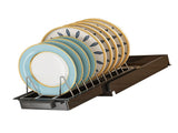 Pull Out Cabinet Organizer Stainless Steel Multifunctional Slide Out Shelves for Plates Kitchen V1294-YM0706-3118230198511