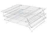 3Tier Cooling Rack Collapsible Folding Legs for Cookies Cakes Kitchen Baking Grilling Tool V1294-YM0901-3113200107211