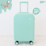 TPartner Hardshell Checked Luggage Bag Travel Trolley TSA 29" - Mint Green V563-ZIP-828-MINT-LARGE
