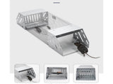 Mice Catch Cage Stainless Steel Full Automatic Dual Door Design Sensitive Mousetrap Cage for Indoor V1294-YM0716-3111220188411