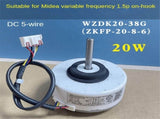 WZDK20-38G Air Conditioner Indoor Motor 20W Household Brushless DC Fan Motor V1192-AZ-W-23786