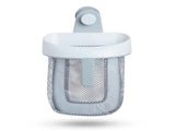 Toy Storage Bag Bathroom Rack Storage Bag for Bathroom with Quick Dry Net, Super Strong Suction Cup, V1189-HB003CHJH00004