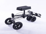 EQUIPMED Knee Scooter Walker, 10 inch Tyres Dual Brakes Bag - Broken Leg Ankle Foot Mobility V219-HELKNSEQS2TA