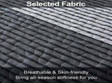 Detailed Quilted Bedspread and Pillowcases Set A Signature of Quality and Style - Queen size V745-MAC080195Q13U
