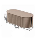 Cable Organizer Box Large Capacity Durable ABS Detachable Cover Insulated Cord Management Box for PC V1294-YM0716-3117220139511
