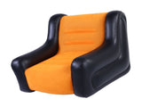 Inflatable Couch Single Sofa PVC Flocking Blow Up Sofa Chair with Armrest for Indoor Outdoor Use V1294-YM0901-3116250021411
