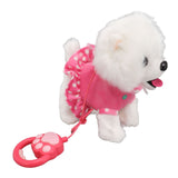 Electronic Plush Dog Interactive Puppy Singing Walking Toy with Remote Control Leash Kids Toddler V1294-YM0521-3115230020711