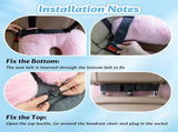 Travel Pillow, Car Pillow for Kids & Adults - Ergonomic Travel Pillows Sleeping Aid for Neck & Body V1258-DP02-WO-1105