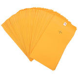 100Pcs Manila Clasp Envelopes Yellow Paper for Filing Mailing and Document Organization V1370-AZ4-10800