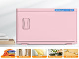Pink 23L Hot Towel Warmer Cabinet with UV Sterilizer for Salon and Home Use LSB-59262