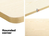Artiss Standing Desk Motorised Electric Dual Motor 120CM White Oak HASD-B-M10-WHDF-NTDB-120