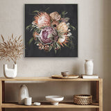 Nish Native Framed Canvas 100x100cm V637-E592658