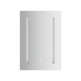 Bathroom Mirror Cabinet LED 500x720mm Medicine Wall Storage BV-MC-LED-SD01-WH