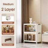 Stackable Storage Boxes with Transparent Doors - Modular Organizer for Home & Pantry 55*32*65cm V888-ELOSUNG10910