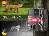 Rechargeable wildlife camera with night vision - 10 x 13.2 cm - IP66 waterproof - 1.3 m range V1188-MS-313-0040