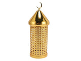 Gold Wind Lamp Handmade Retro Hollow Wind Lamp Iron Lantern for Wedding Party Decoration L V1294-YM0901-3115250011713
