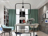 E27 Modern LED Lamp Dining Room Bar Geometric Hanging Light Iron Frame Black 220V V1294-YM0901-ZM01438-03