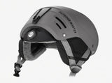 OutdoorMaster Kelvin II Ski Helmet - Snow Sport Helmet Snowboard Helmet for Men Women & Youth Grey M XFOM-KELVINII-GREYM-CN