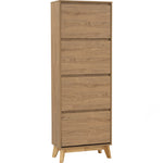 Hirado Tall Shoe Cabinet - Natural V656-372069