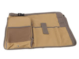 Bucket Organization Bag Round Shape Large Capacity Portable Handle Khaki Outdoor Bucket Tool Bag for V1294-YM0523-3111220114611