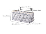 Jierger Bedside Caddy Hanging Bed Organizer Storage Bag Pocket for Bunk and Hospital Beds, College V1189-LWWAL-20260325-00623