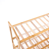 Levede Bamboo Shoe Rack Storage Wooden EA0221-80-4