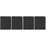 4-Pack Silicone Mats for Induction Cooktop , Kitchen Hot Pot Insulation Pads V1369-AZ3-W-15650