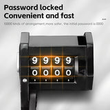 West Biking, folding bike lock, bike security, combination lock, cycling accessories, Australian V1102-140-48886