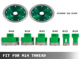 6PCS Diamond Hole Saw Set, Diamond Drill Core Bits with Saw Blade, Heavy Duty Hole Saw Arbor V952-QGJJGSKKQ6JTJ2JP1V0