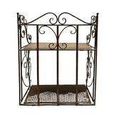 French Provincial 2 Tier Ornate Wall Shelf 60cm V637-74152SHL