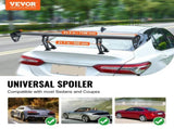 Universal Rear Spoiler GT Style Adjustable Trunk Wing Car Racing 43.3'' V952-TYXWYLHJLHJD8ZQ27V0