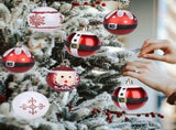 Christmas Gifts 9Pc Christmas Ball Ornament Christmas Tree - Shatterproof Christmas Tree Ornament V1370-AZ4-18933