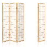 Artiss 3 Panel Room Divider Screen 131x179cm Natural RD-4019-3P-NT