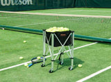 Foldable Tennis Ball Hopper, Holds 180 Tennis Balls, Lightweight Aluminum Alloy Tennis Ball Basket V952-KZDBXSWQTC182488OV0