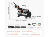 Airbrush Kit, 1/6 HP, Air Brush Kit with Air Compressor, Dual-Action Professional Airbrushes with V952-JCBTZ2G3AGWQ5IX0E001V3